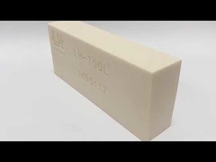 Beige Kleur 1.0 Dichtheid Polyurethaan Hars Plaat Hardheid 75-78D